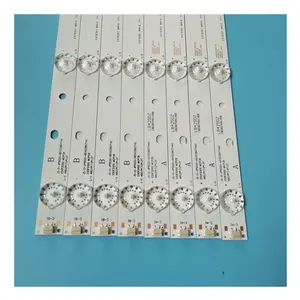 4a4blot led backlight strip 5 lamp for philips 50 tv d50 f2000 js d jp5020 a51ec js d jp5020 b51ec e50f2000 mcpcb free global shipping