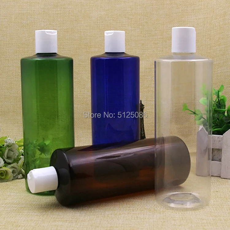 500 мл пресс крышка пустая пластиковая прозрачная Эмульсия бутылки для