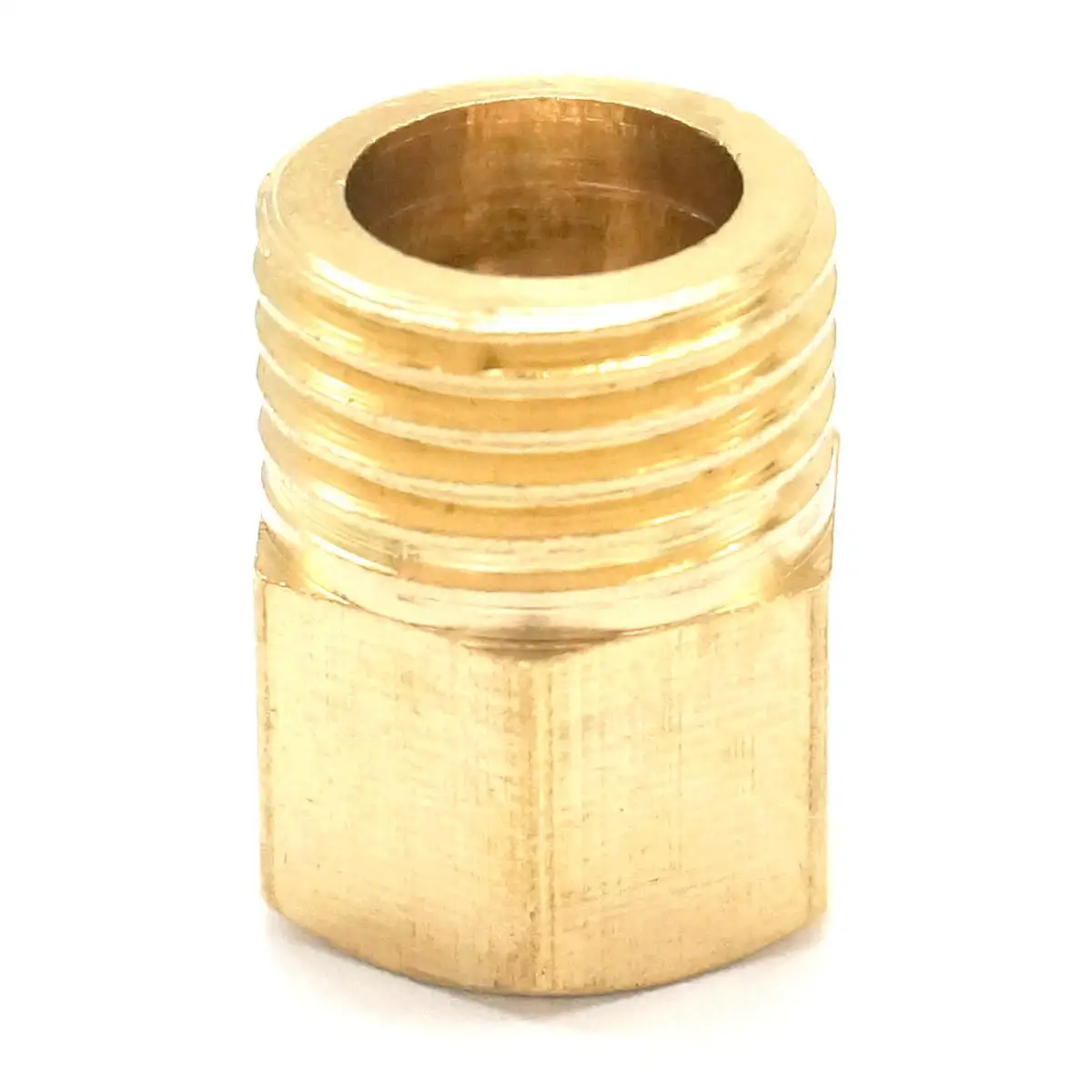 2PCS Brass Reducer Hex Head M8x1mm Female to 1/4&quot BSP Male Reducing Bush Adapter Fitting for Pressure Gauge | Обустройство дома