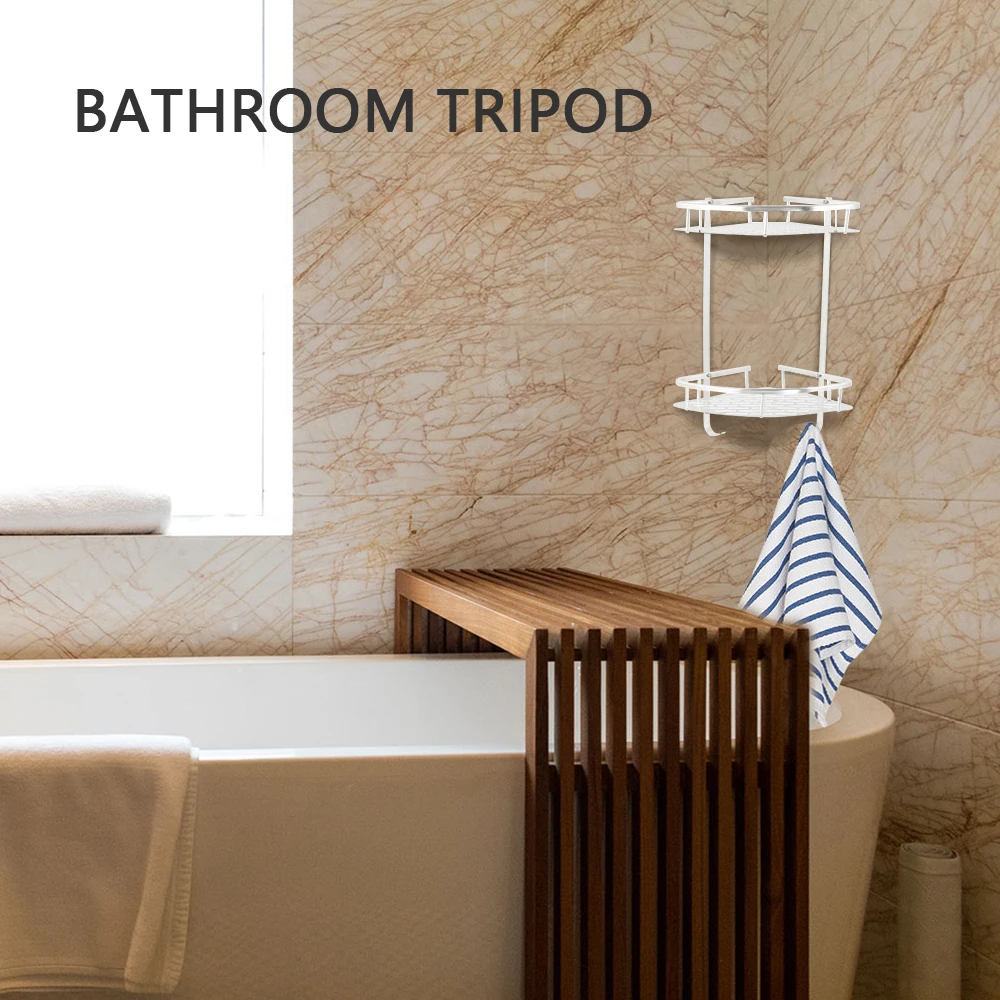 Космическая алюминиевая угловая полка для ванной комнаты полки хранения шампуня