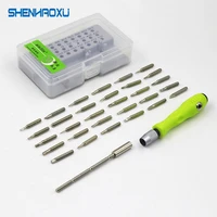 precision screwdriver set 32 in 1 hand tools torx hex phillips screwdriver repair tool set for iphone cellphone for home diy