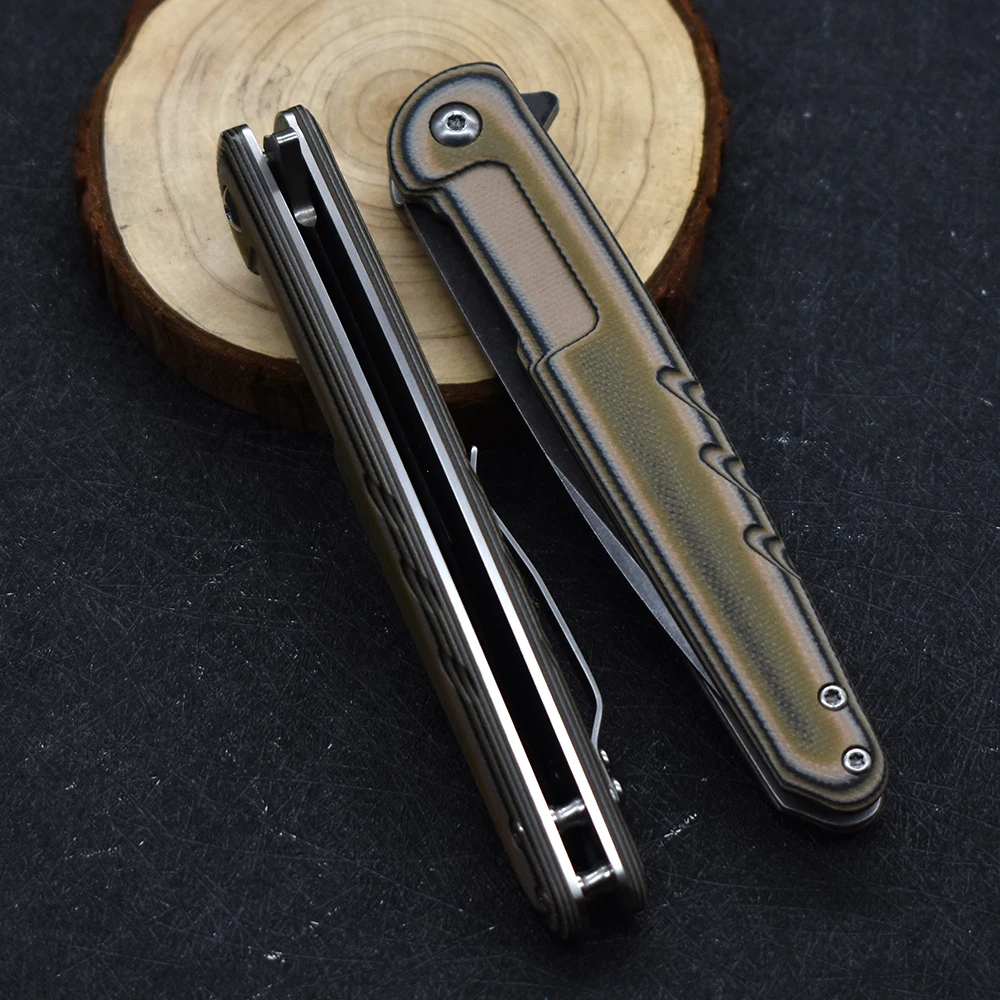 Складной нож из стали D2 высокопрочный Тактический Разрушитель окон для отдыха на