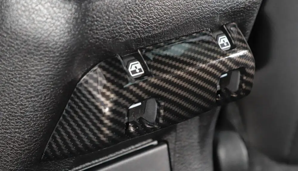 

Rear Seat Armrest Box Window Switch Button Decoration Cover for Jeep Wrangler JL 2018 2019 Gladiator JT 2020 Car Accessories