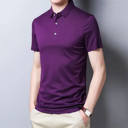 

Men's short sleeve t-shirt summer trend handsome casual half sleeve 2541