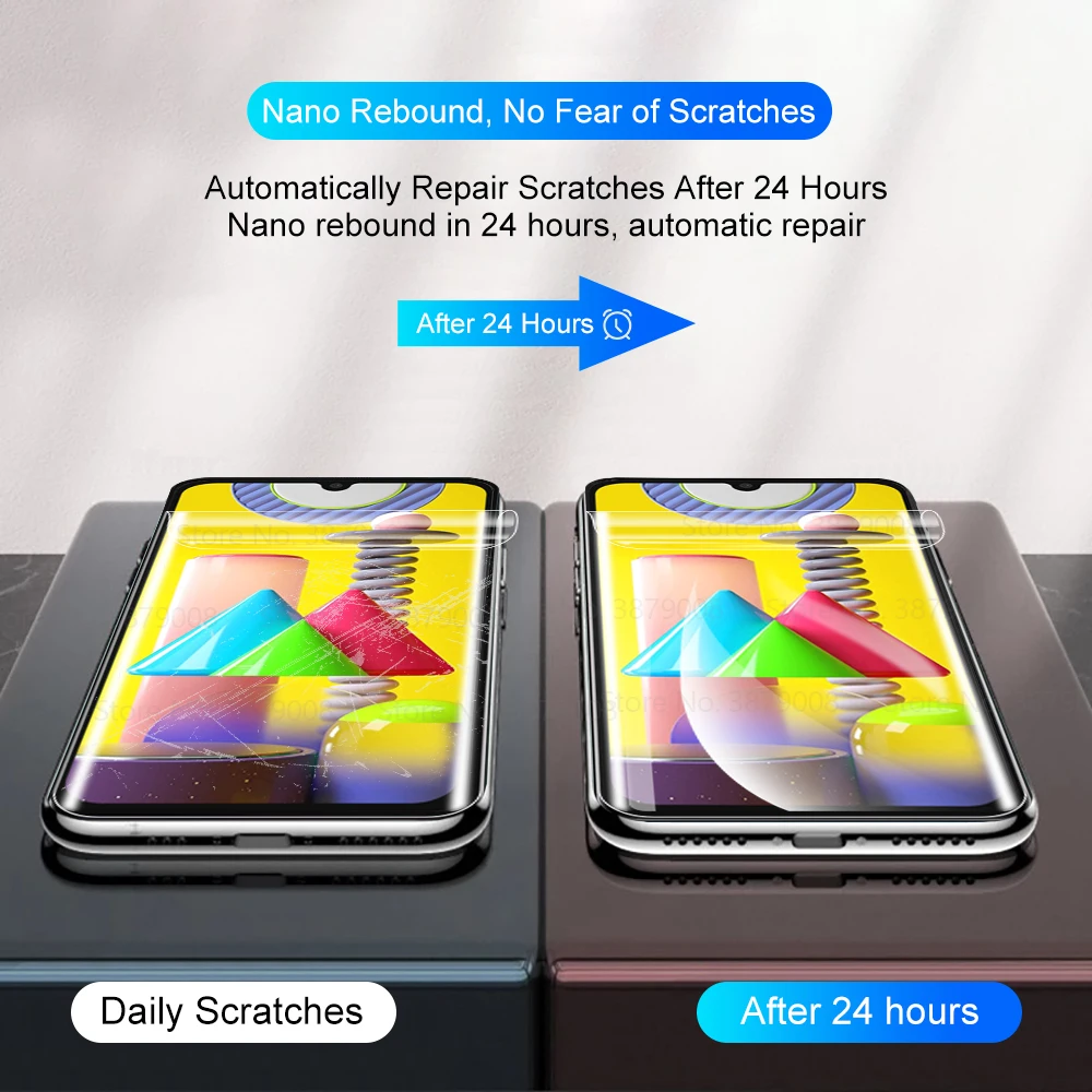 2 шт. Гидрогелевая пленка для Samsung Galaxy m31/m21/m51/m01/m11/m12 m30/m30s/m20/m10/s/m40 - купить по