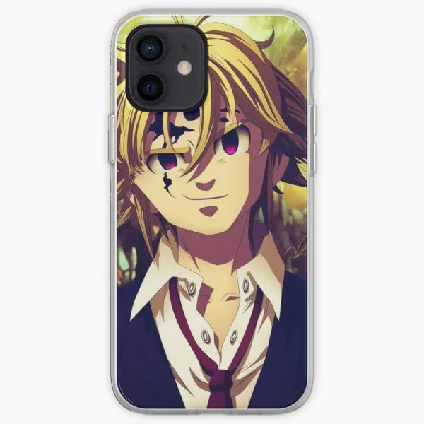 

Чехол для телефона Demon King Meliodas, чехол для iPhone X, XS, XR, Max 5, 5S SE, 6, 6S, 7, 8 Plus, 11, 12, 13 Pro Max, с цветочным принтом