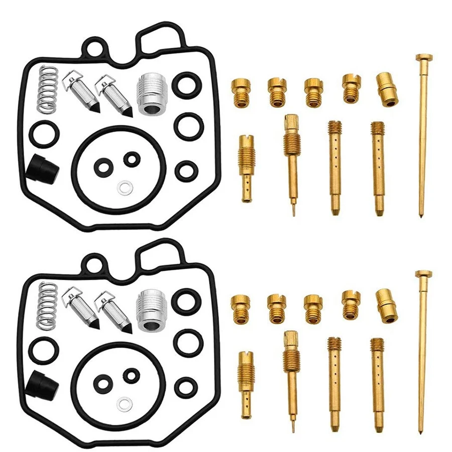 

For Honda Hawk 400 CB400T CB400 N 1980-81 Carburetor Repair Carb Rebuild Kit 2 sets