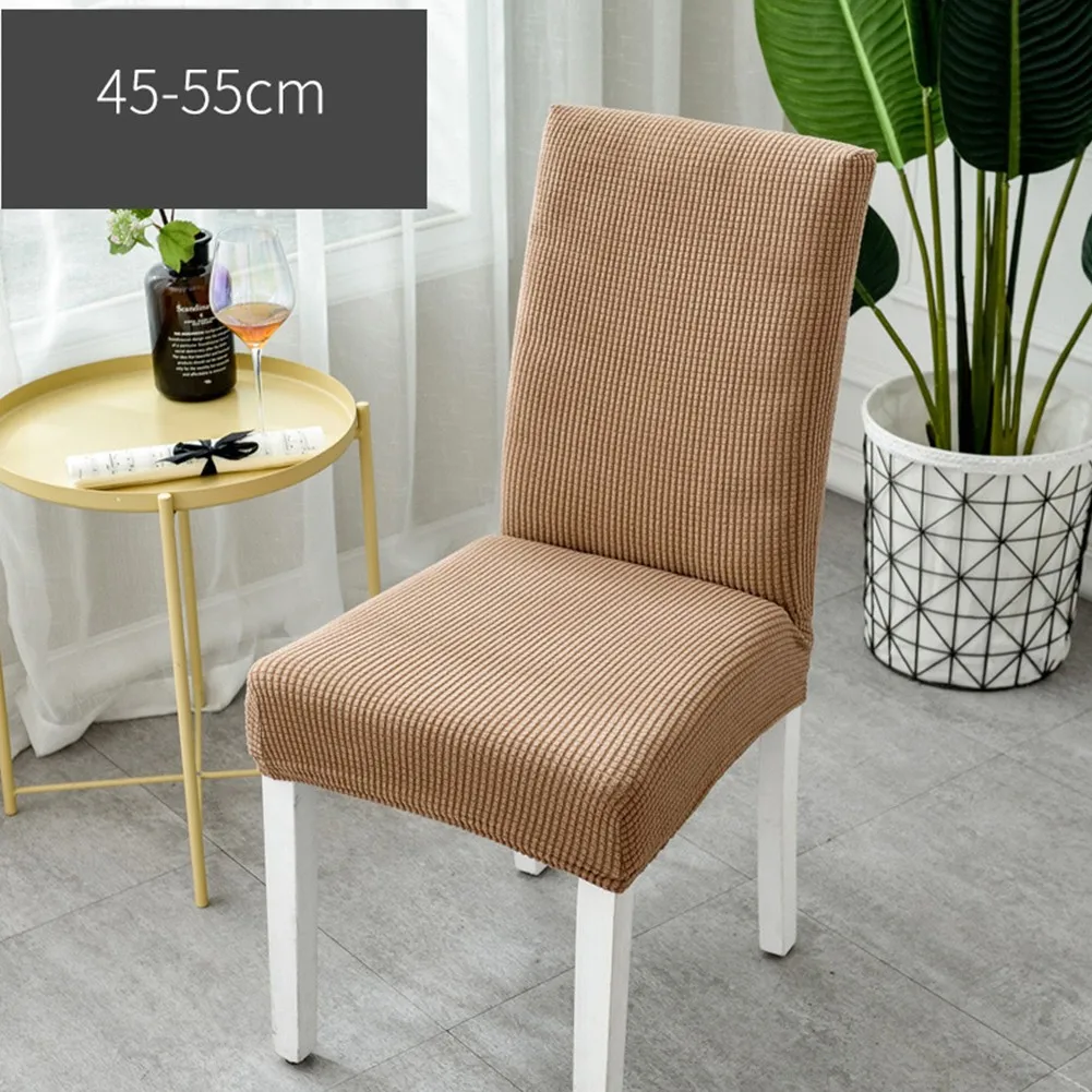 

Chair Cover Thick Elastic Removable Anti-dirty Seat Chair Cover Spandex Kitchen Cover For Banquet Wedding Dinner Restaurant