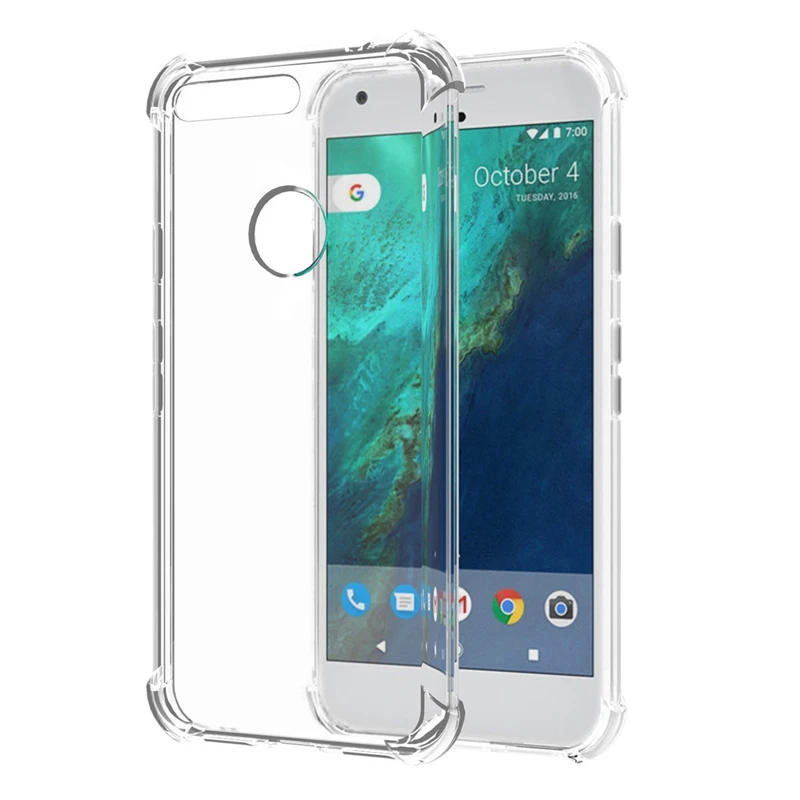Ultra Thin Soft TPU Clear Phone Case For Google Pixel 4a 4 3 2 1 Fundas Cover Silicone Coque For Google Pixel 4 3 XL Luxury Case