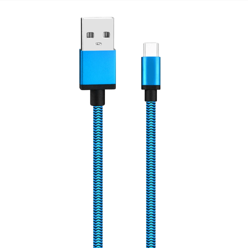 1 м 2 м кабель type C USB C кабель для быстрой зарядки данных для samsung S9 S8 оранжевый зеленый синий Мобильные кабели для мобильных телефонов 1A 1.7A