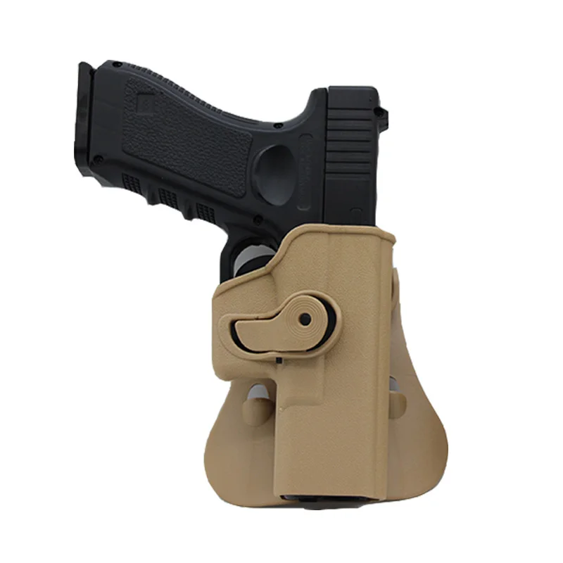 Sand Glock Hoster IMI тактическая охотничья страйкбольная кобура для Glock 17 19 Colt 1911 M9 M92 боевой военный чехол для пистолета с сумкой для журналов - Цвет: Sand Glock Hoster