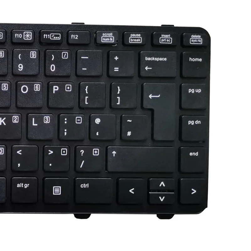 Новая английская клавиатура для ноутбука HP ProBook 640 440 445 G1 G2 645 430 черная с