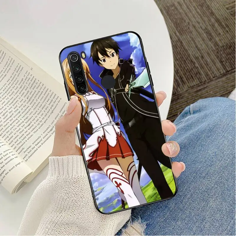 Мягкий чехол для телефона Babaite с изображением меча онлайн из японского аниме Redmi