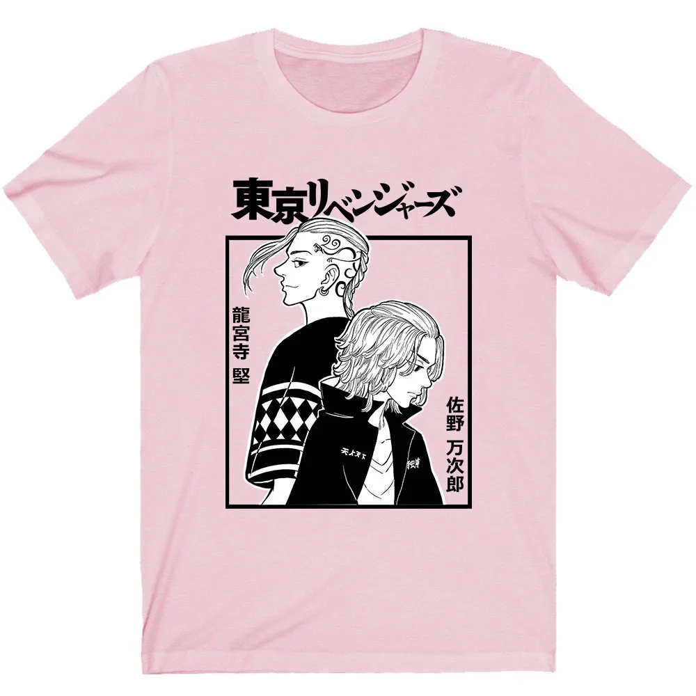 Футболка с рисунком из аниме Токийский мстители футболка Manjiro Sano Mikey Ryuguji Ken Draken