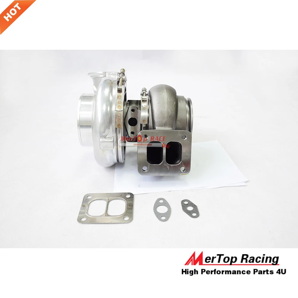 Турбокомпрессор MERTOP RACING GTX4202R T4 4 ''V band 1 15 A/R с масляным и водяным охлаждением