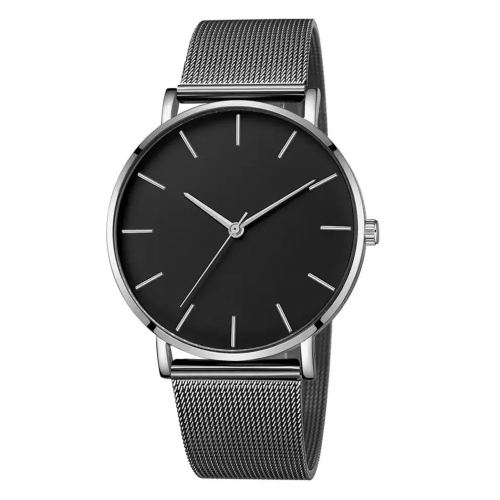

Watch for men wristwatch ultra-thin leisure Luxury Watches Quartz Watch Steel belt watch marble Dial Casual Bracele Watch YE1