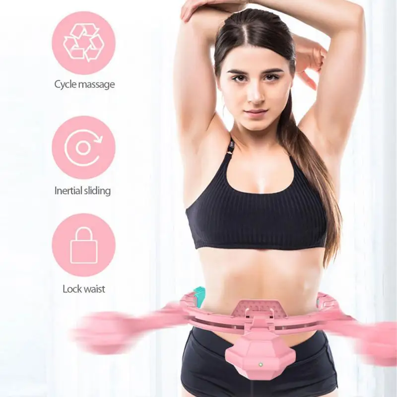 

ABS Smart Sport Yoga Hoop Adjustable Thin Waist Exercise Body Building Weight Loss Training Fitness Equipment Sport Accessories