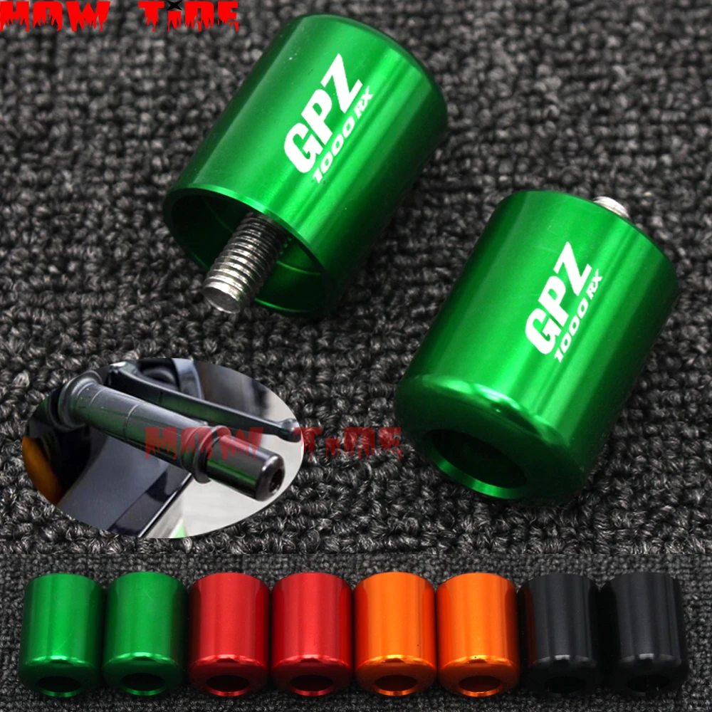 Аксессуары для мотоциклов Kawasaki CNC руль руля наконечник скользящая лазерная