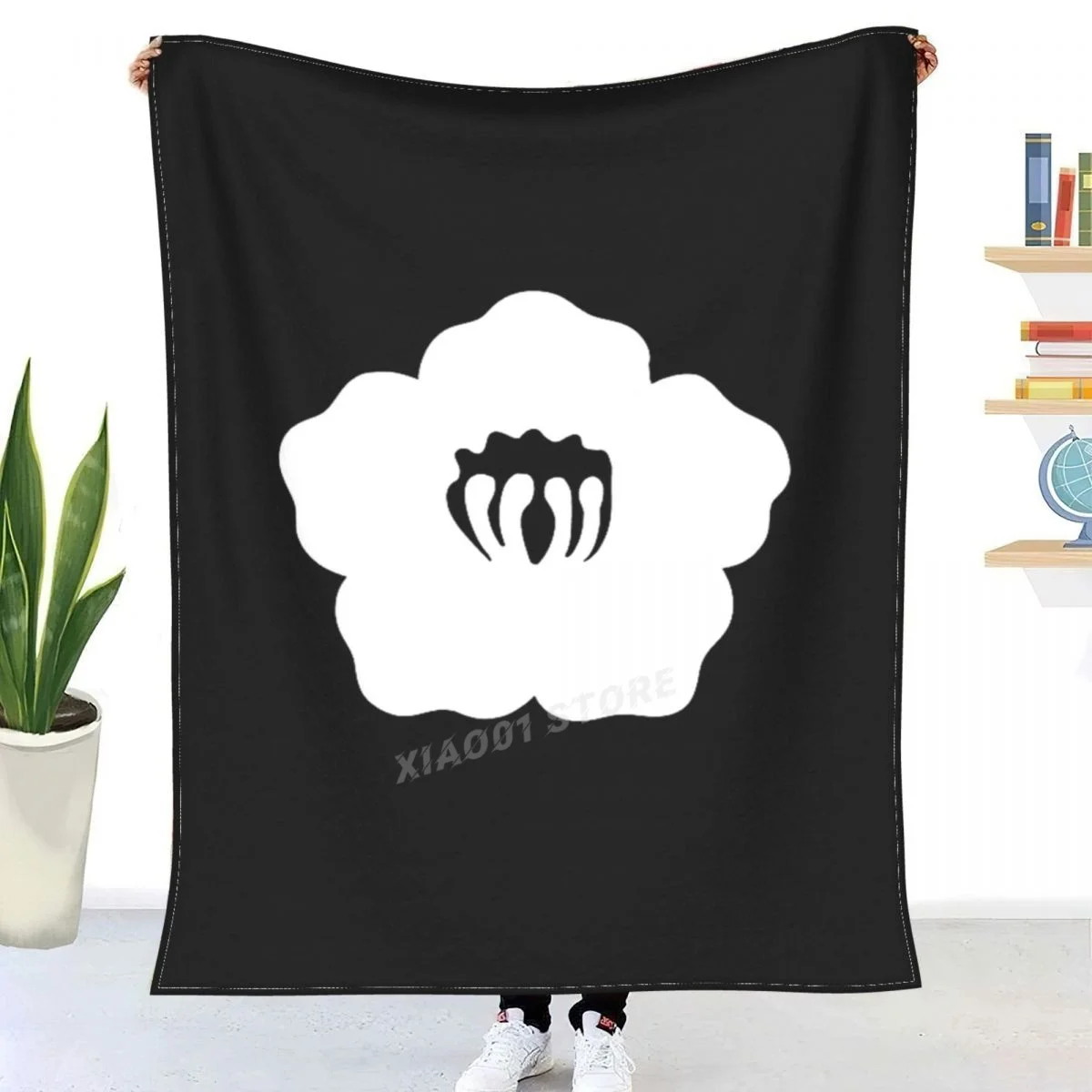 

Squad 6 Gentei Kaijo Insignia Bleach Throw Blanket Sherpa Blanket Bedding soft Blankets