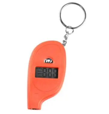 Оптовая продажа 500 шт. мини брелок портативный цифровой ЖК дисплей 2 150 PSI