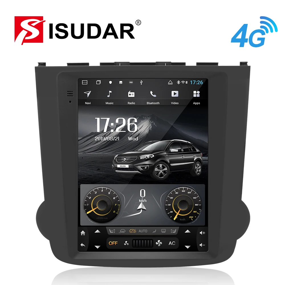 Isudar H53 Вертикальный 1 Din Android авто радио для Honda/CRV/2008-2011 gps Автомобильный мультимедийный ram 4G rom 64G DSP для модели Telsa