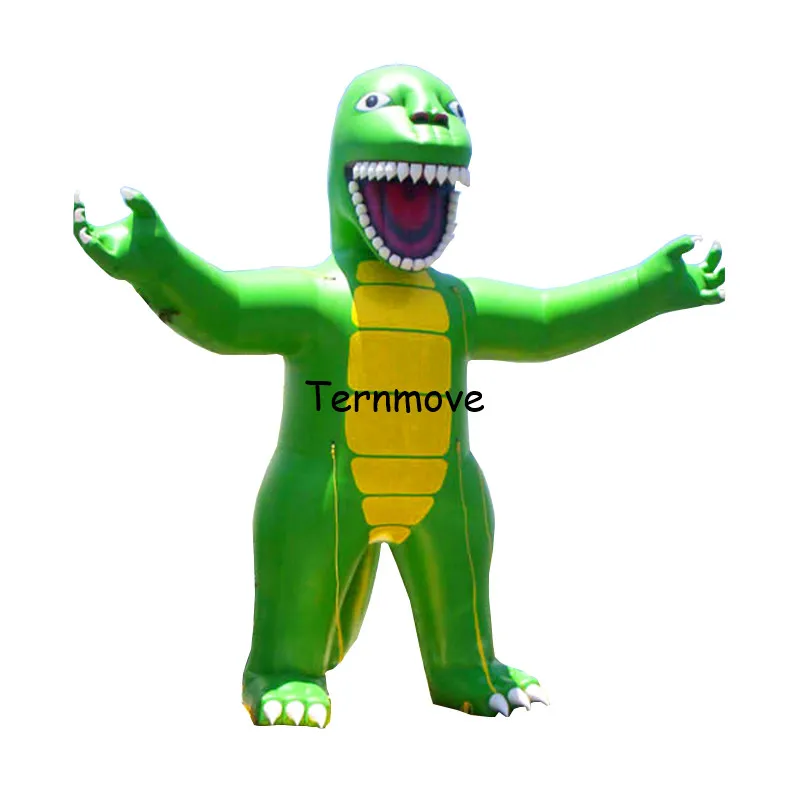 Надувная модель динозавра мультяшный гигантский надувной динозавр стоячий шар