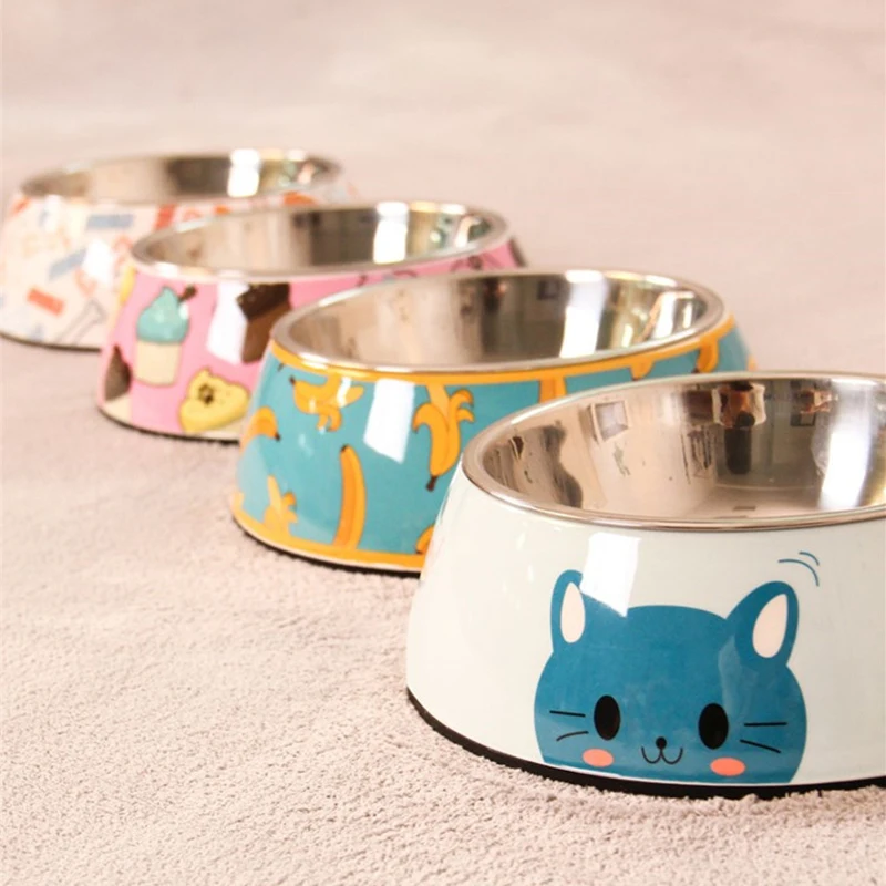 Миски для домашних животных корм собак кормушка питья кошек кормление щенка