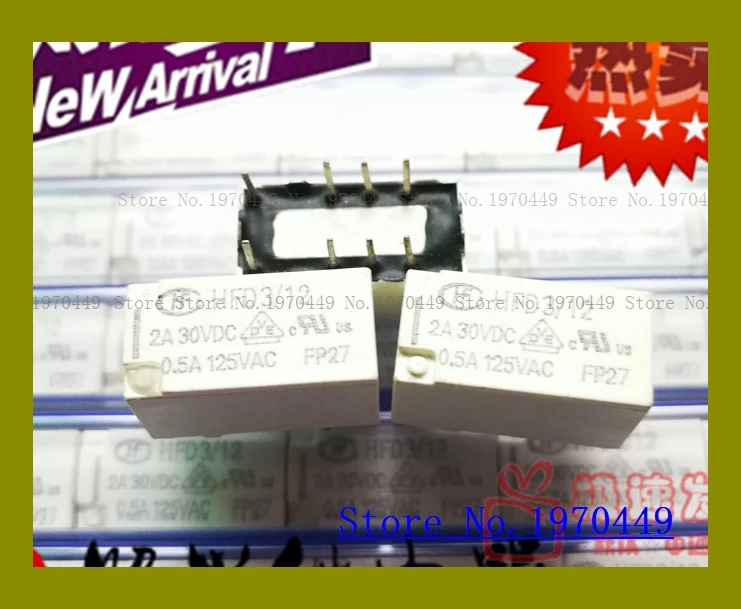 HFD3 12(101) 12V 2A 8 12 12VDC|Реле| |