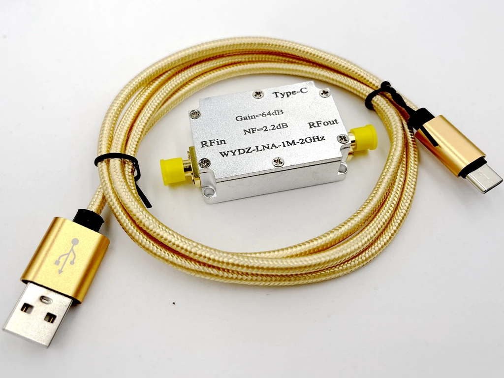 

RF signal amplifier low noise amplifier 1M-2GHz noise 2.2dB 64DB LNA manufacturer