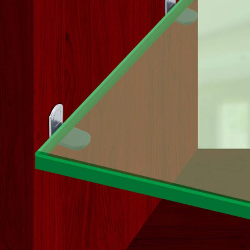 10 шт. стальная подставка для полки со штекером Шпилька кухонного шкафа книжного