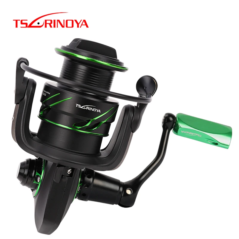 Спиннинговая катушка TSURINOYA FLYING SHARK2000 3000 12 шарикоподшипников передаточное число 6
