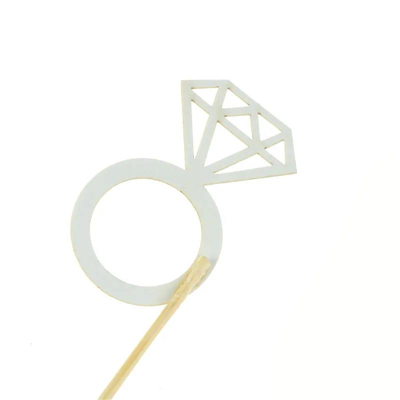 10 шт. серебряные кольца с бриллиантами вставка для торта торт на день рождения