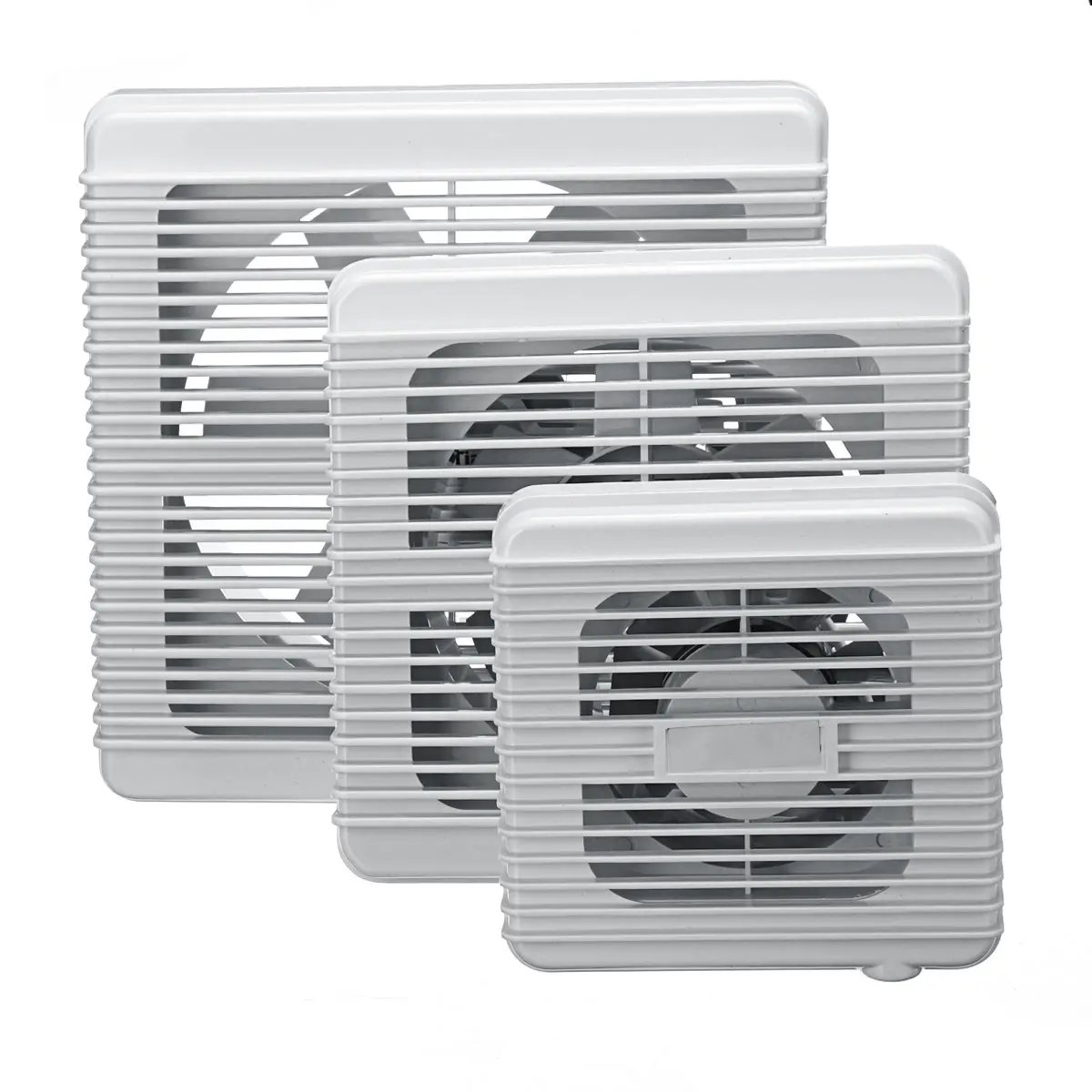 

4/6/8 Inch Waterproof Bathroom Extractor Exhaust Fan Mute Ventilating Strong Fan For Kitchen Toilet Window Ventilation Fans 220V