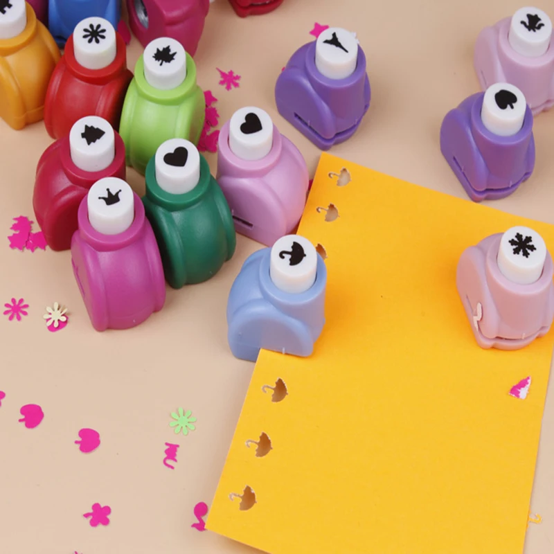 Маленький бумажный принтер для тиснения штамповки дошкольников ручные