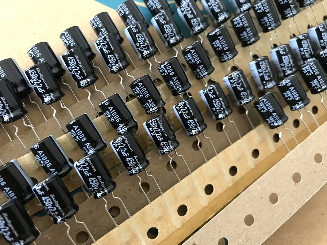 Rubycon PX 2 мкФ 450V 8X11.5mm электролитический конденсатор (Япония) 105 градусов 450V2.2UF 1000 2000