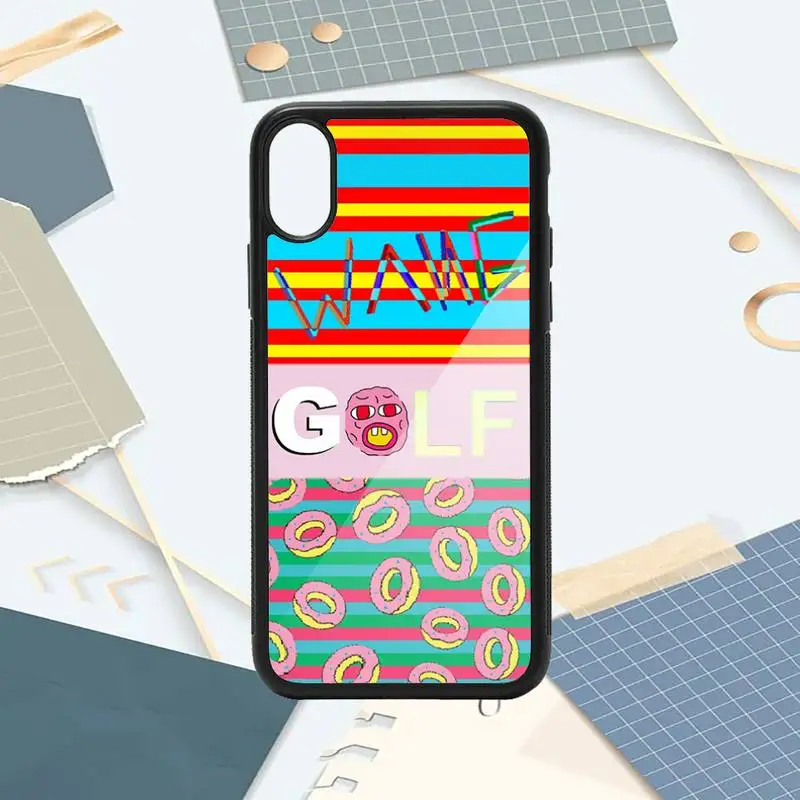 

tyler the creator rapper golf Phone Case PC for iPhone 11 12 pro XS MAX 8 7 6 6S Plus X 5S SE 2020 XR
