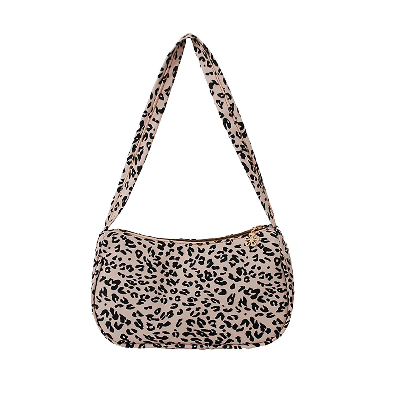 

Ladies Fashion Shoulder Bag Handbag All-match Messenger Bag Fashion Leopard Print Bag Women Plush Soft Casual Shoulder Messenge