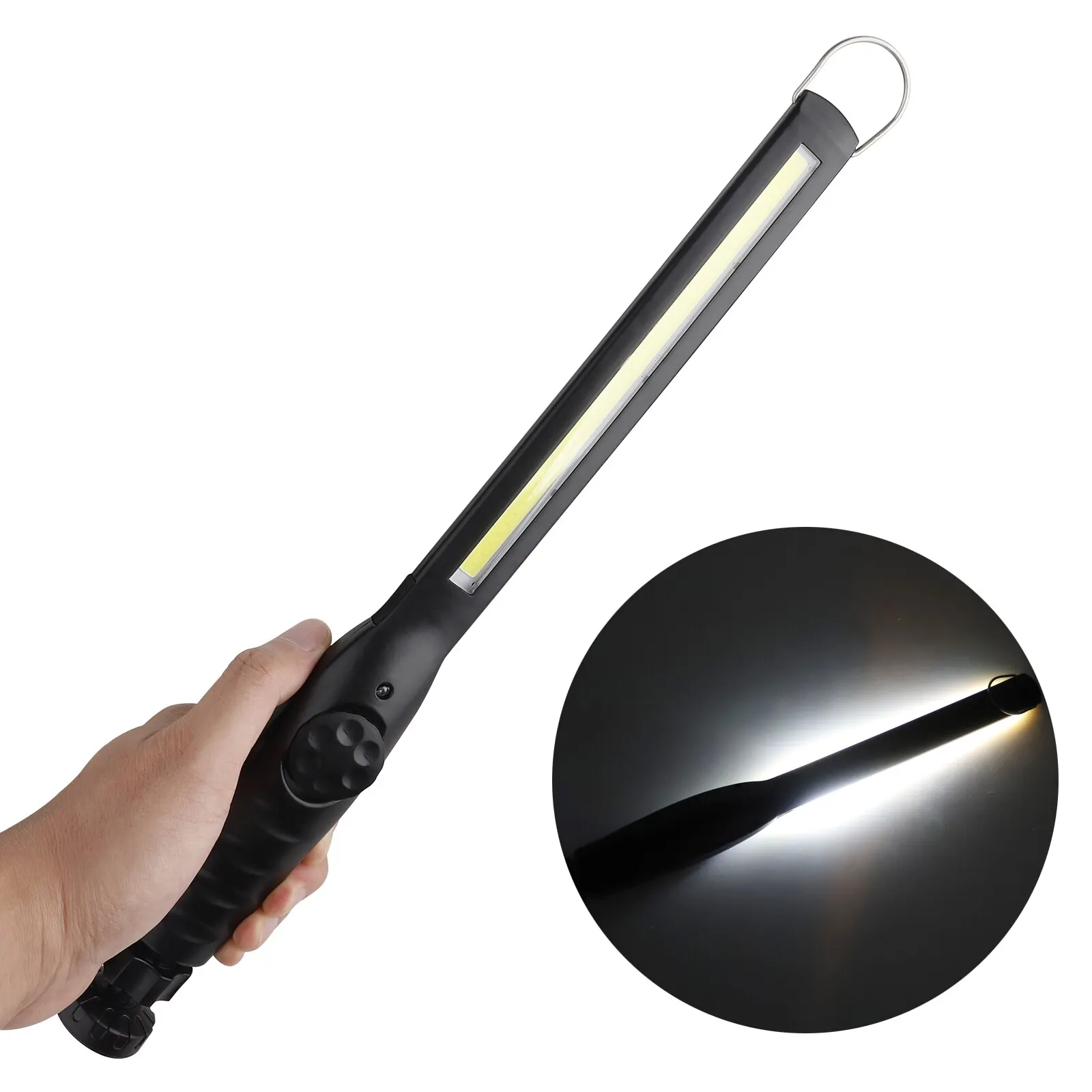 2 шт. COB светодиодный рабочий свет USB Перезаряжаемые Магнитная ремонтный фонарь