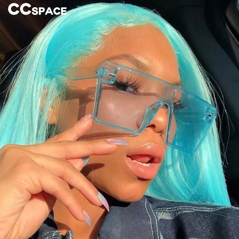 49062 квадратные негабаритные ретро солнцезащитные очки мужские и женские Модные