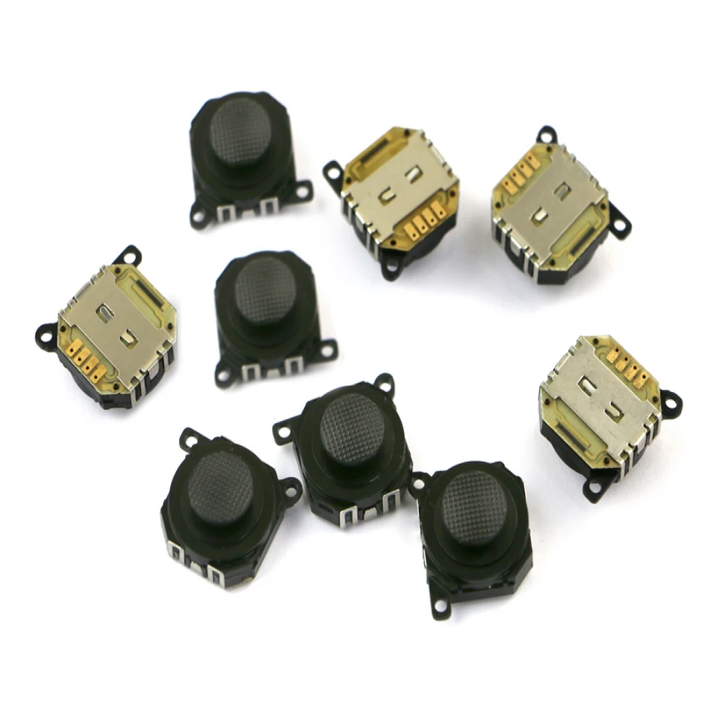 3D Кнопка аналоговый джойстик Высокое качество Запасные части черный для Sony PSP1000