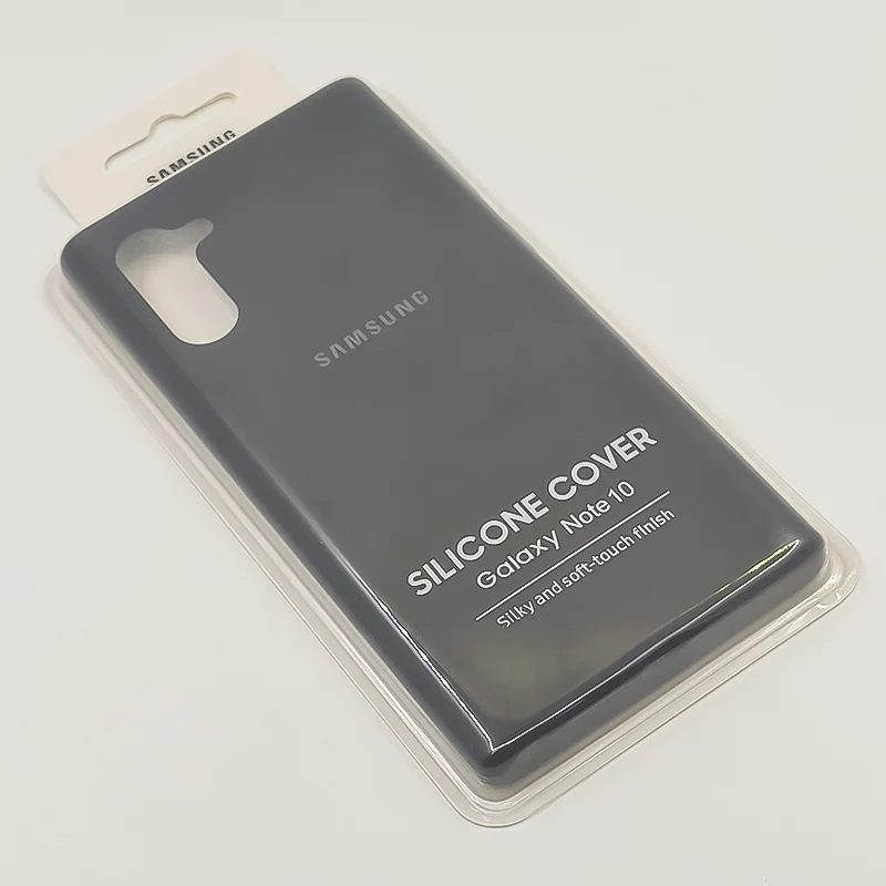 Чехол для Samsung Galaxy Note 10 plus из жидкого силикона шелковистый мягкий на ощупь чехол