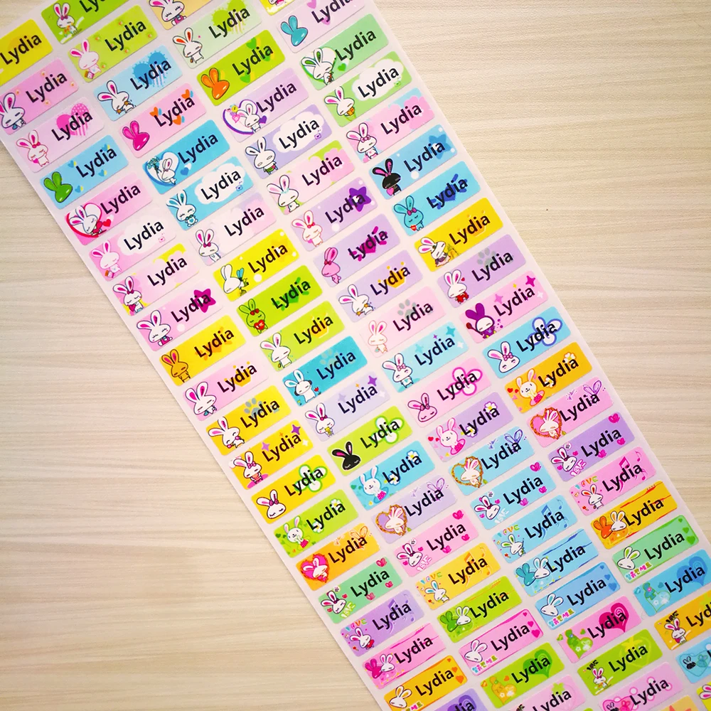 Детские наклейки с милым Кроликом на заказ кроликом из мультфильма