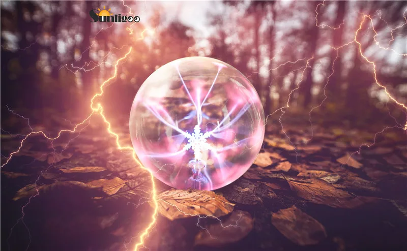 Плазменный шар Снежинка Sunligoo волшебсветильник светильник грома подключаемый