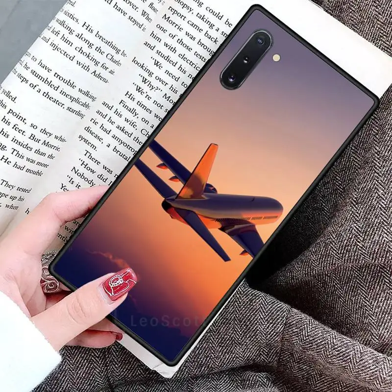 

Aircraft Phone Case For Samsung Galaxy S8 S9 S10 Plus S10E Note 3 4 5 6 7 8 9 10 Pro Lite cover