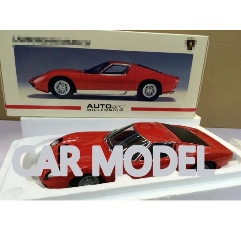 

Игрушечные машинки AUTOART Miula SV в масштабе 1:18 из сплава, красная модель автомобиля, детская игрушечная машинка, оригинальные авторизованные Ау...