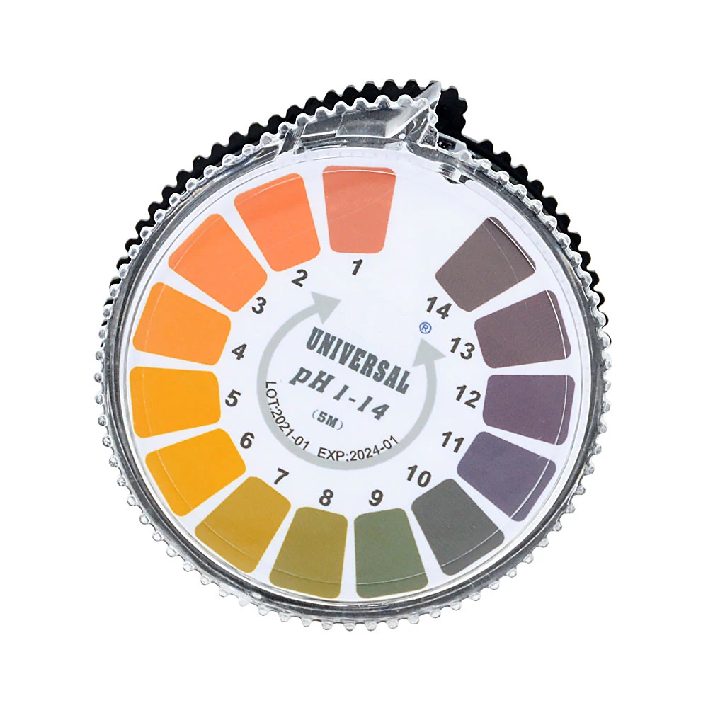 Тестовая Бумага 1-14 PH 5 м/рулон индикатор щелочной кислоты м | Инструменты