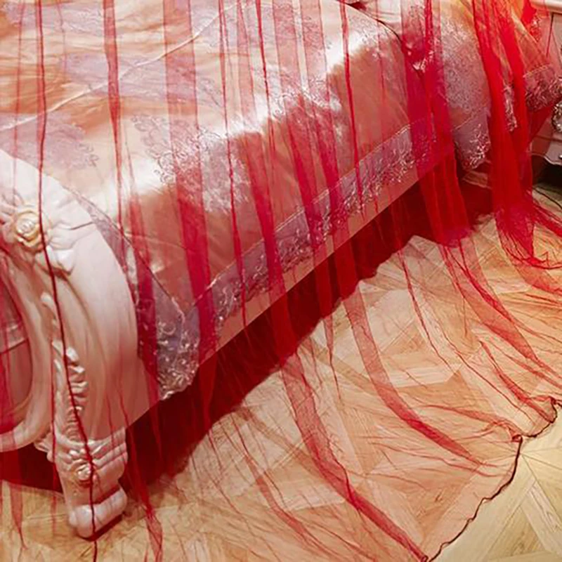 

9m Mesh Tull Roll Home Decoration Stair Handrail Door Curtain Voile Fabric Wedding Birthday Party Decor Yarn Babyshower Supplies