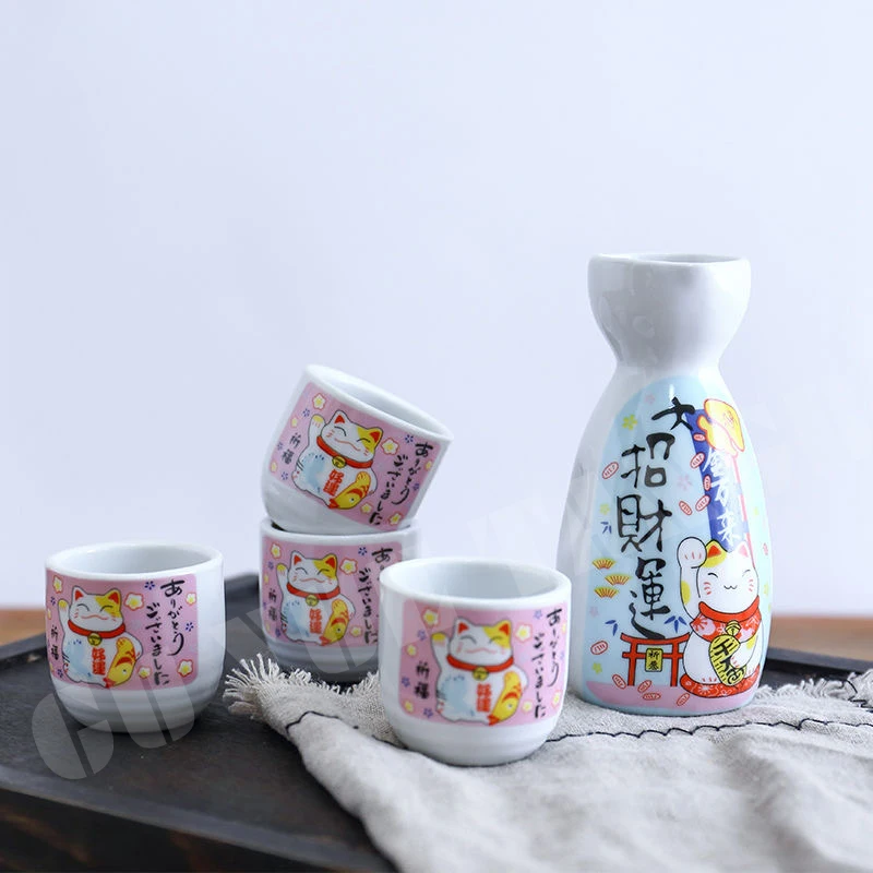 5 шт./лот японский фарфор винтажный керамический горшок чашки для ликера Набор