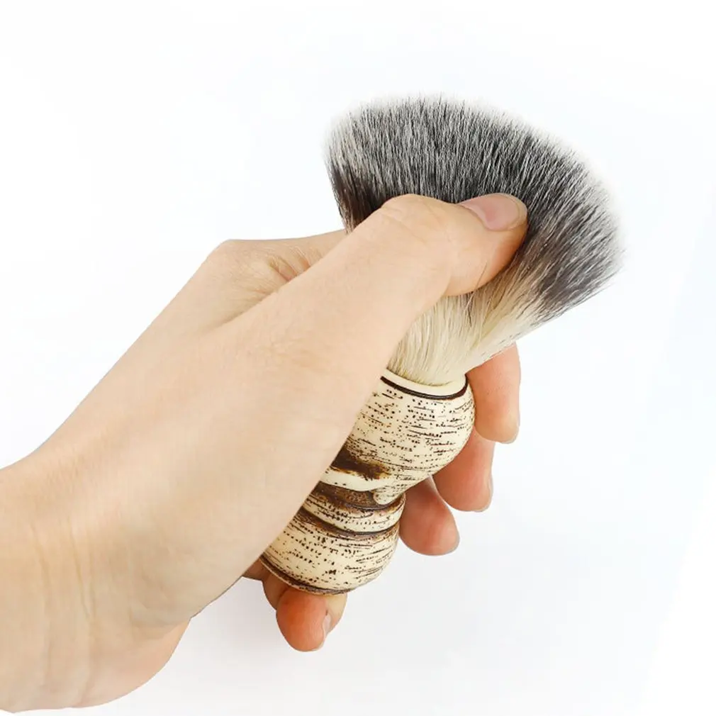 

Men Shave Bubble Soap Bowl Professional Beard Brush Suit Home Hair Tools Creative Men's Holiday Gifts