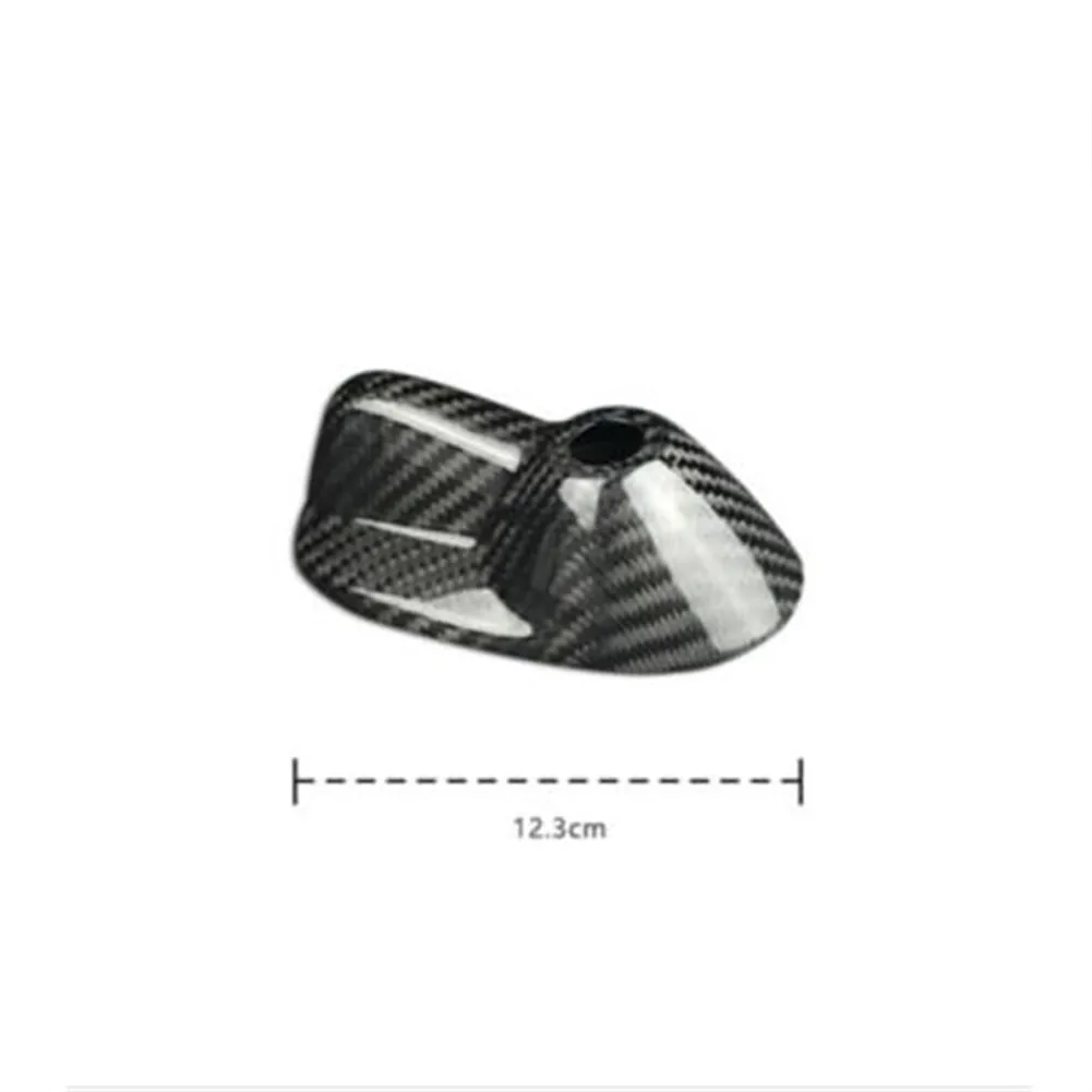 

Carbon Fiber Radome Cover Base Car Exterior Styling Accessories Roof Antenna Cover For Mini Cooper R56 R56LCI 2007-2013 Black